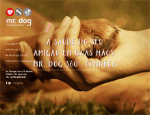 Tablet Screenshot of mrdogveterinaria.com.br